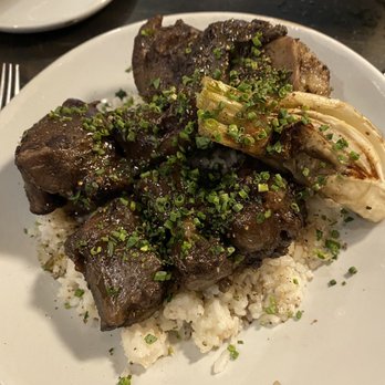 Benne On Eagle - Oxtail on rice - Southern Near Me - Asheville, North Carolina Benne On Eagle - Oxtail on rice - Southern Near Me - Asheville, North Carolina