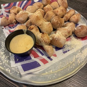Mellow Mushroom Johns Creek - Pretzel Bites with beer cheese dip - Pizza Near Me - Johns Creek, Georgia