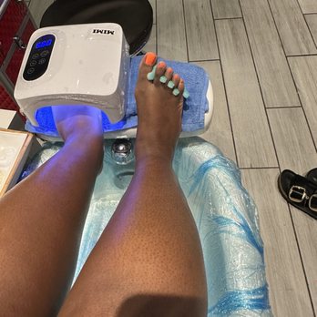 Organic Nail Bar - Milk & Honey pedi by Mimi - Nail Salons Near Me - Grand Prairie, Texas