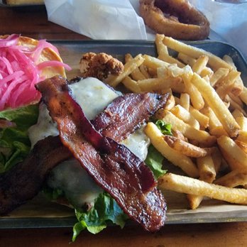 The Burger Social - Bison pepper jack with bacon - Bars Near Me - Wheaton, Illinois The Burger Social - Bison pepper jack with bacon - Bars Near Me - Wheaton, Illinois