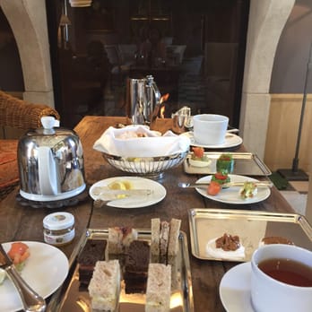The Ivy Hotel - High Tea in the Conservatory in front of the fire. - Hotels Near Me - Baltimore, Maryland