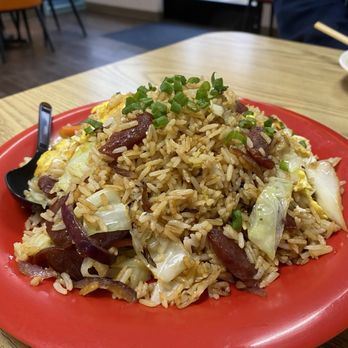 Dumpling & Tea House - Fried rice with sausage - Taiwanese Near Me - Sacramento, California