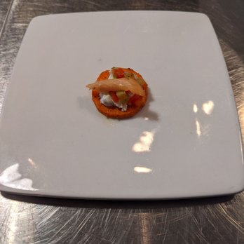 Juniper - Salmon appetizer teaser - New American Near Me - Tulsa, Oklahoma