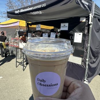 Daily Obsessions Coffee - Iced vanilla latte - Coffee & Tea Near Me - Milpitas, California