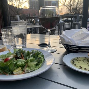Carmela's at Macri's - Chianti, salad, bread - Italian Near Me - South Bend, Indiana Carmela's at Macri's - Chianti, salad, bread - Italian Near Me - South Bend, Indiana