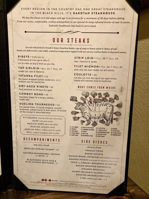 Menu photo 8 Dakotah Steakhouse Rapid City, SD