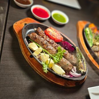 Kabob Korner - a variety of vegetables and meats - Mediterranean Near Me - Katy, Texas