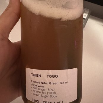R&B Tea - Nitro - Bubble Tea Near Me - Milpitas, California