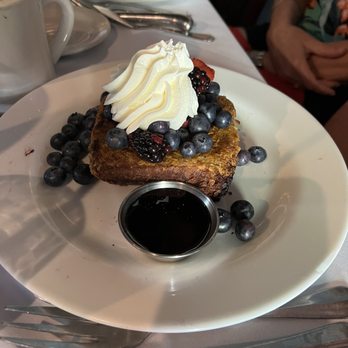 The '76 House - Nutella French toast with berries oh my goodness this was a great - New American Near Me - Tappan, New York The '76 House - Nutella French toast with berries oh my goodness this was a great - New American Near Me - Tappan, New York