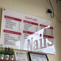 CareCella - Menu