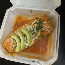 Tacos & Grill Mexican Cuisine - Shrimp Burrito Mojado