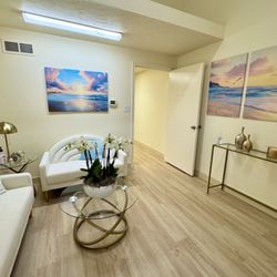 Relax in our warm and peaceful waiting room.