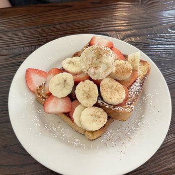 Rhody Hen Cafe EP - French Toast with bananas and Strawberries - Fish & Chips Near Me - East Providence, Rhode Island Rhody Hen Cafe EP - French Toast with bananas and Strawberries - Fish & Chips Near Me - East Providence, Rhode Island