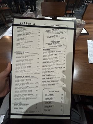 Menu photo 6 Killen's Houston, TX
