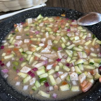 ConiSeafood - Ceviche de pescado but look how much cucumber. - Mexican Near Me - Inglewood, California