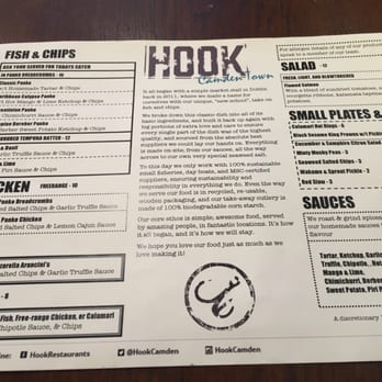 HOOK - Food menu - Fish & Chips Near Me - London, XGL HOOK - Food menu - Fish & Chips Near Me - London, XGL