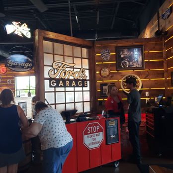Ford's Garage Florence - Host stand - Burgers Near Me - Florence, Kentucky Ford's Garage Florence - Host stand - Burgers Near Me - Florence, Kentucky