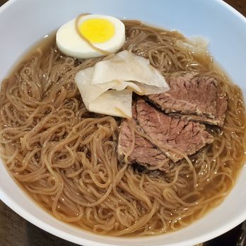Ollei - Cold Buckwheat Noodle Soup(Mul Neng Myun) / 물냉면 ($19) - Korean Near Me - San Francisco, California Ollei - Cold Buckwheat Noodle Soup(Mul Neng Myun) / 물냉면 ($19) - Korean Near Me - San Francisco, California