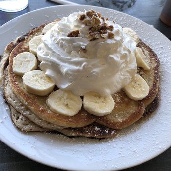 No Toro Cafe - Banana Pecan Pancakes - Breakfast & Brunch Near Me - Artesia, California No Toro Cafe - Banana Pecan Pancakes - Breakfast & Brunch Near Me - Artesia, California
