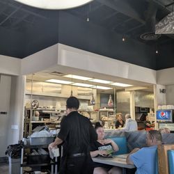 Peg's Glorified Ham n Eggs - The interior of Pegs is absolutely amazing. Very comfortable, upscale, but not stuffy