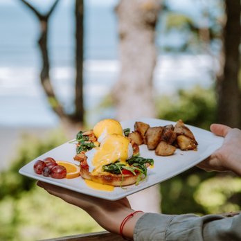 Ocean Crest Restaurant - a person holding a plate of food - Seafood Near Me - Moclips, Washington Ocean Crest Restaurant - a person holding a plate of food - Seafood Near Me - Moclips, Washington