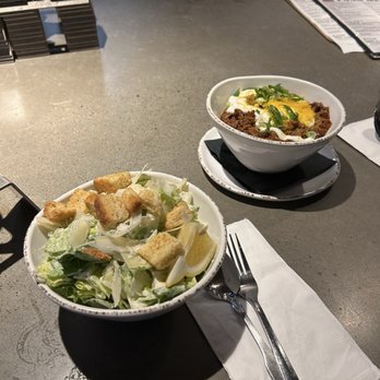 Crux Fermentation Project - Small Cesar salad , small chili - Brewpubs Near Me - Bend, Oregon