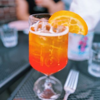 Stracci Pizza - Aperol Spritz - Pizza Near Me - Alexandria, Virginia