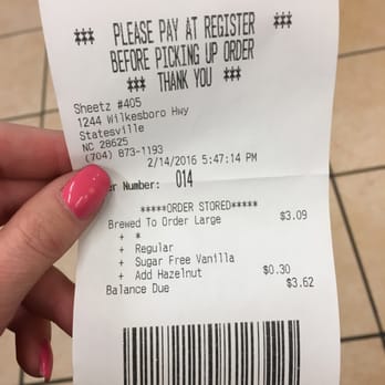 Sheetz - 20 minutes later, still no coffee. There have been 4 coffee or blended drinks come out since I ordered... - Convenience Stores Near Me - STATESVILLE, North Carolina
