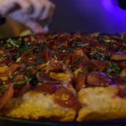Lefty’s Place - Tavern Pepperoni with garlic and basil