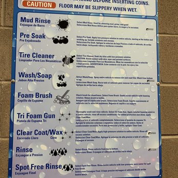 Crystal Clear Car Wash - Options on self washing. - Car Wash Near Me - Riverton, Utah