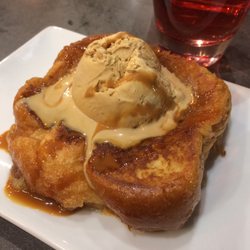 Les Relais d'Alsace - Brioche perdue et glace au caramel