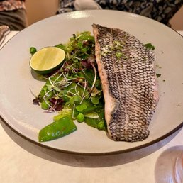 Roasted Black Sea Bass