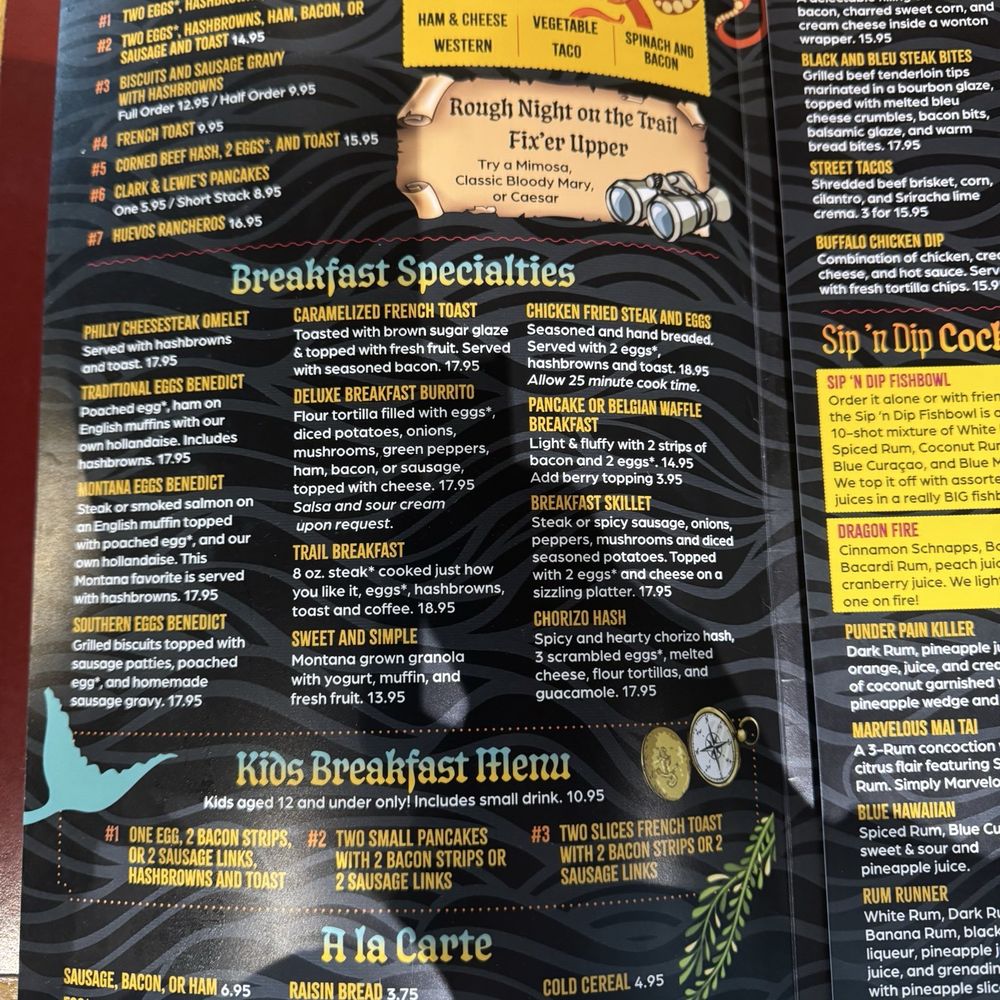 Clark and Lewie's - Breakfast menu - American Near Me - Great Falls, Montana Clark and Lewie's - Breakfast menu - American Near Me - Great Falls, Montana