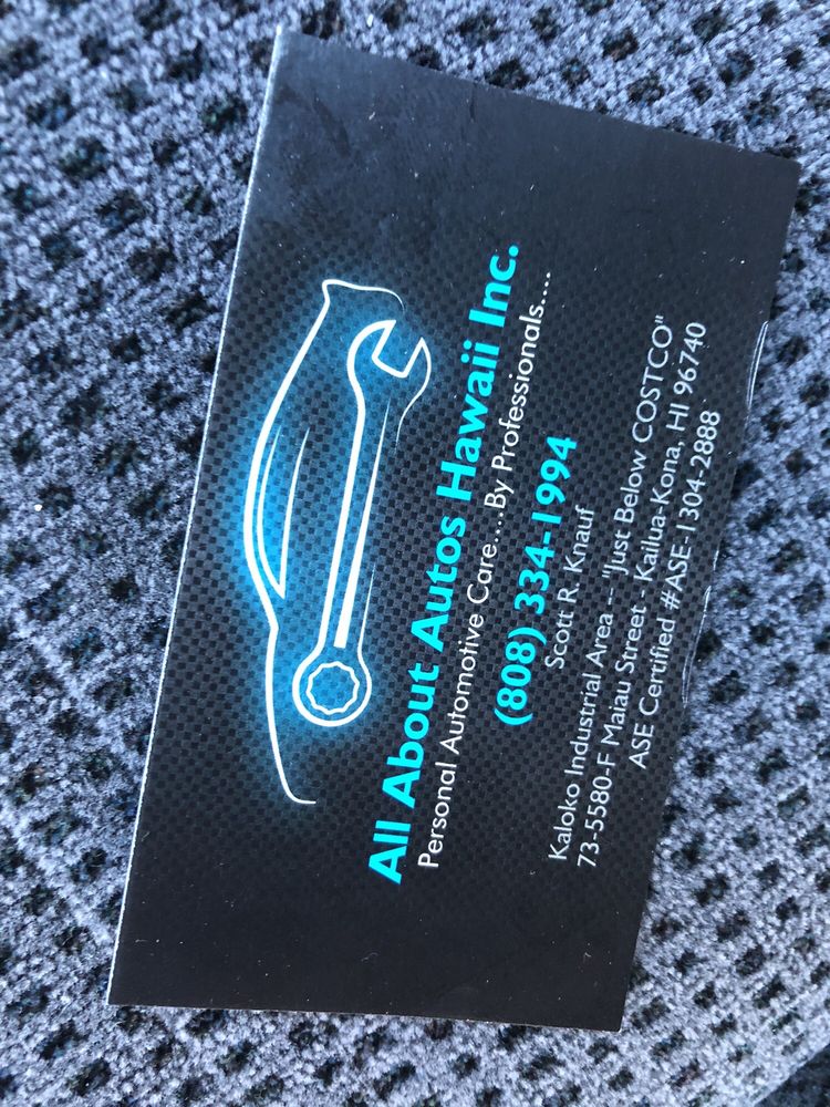 ALL ABOUT AUTOS Updated September 2024 735580 Maiau St, Kailua