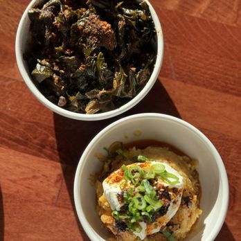 King BBQ - Corn pudding, collards - Barbeque Near Me - North Charleston, South Carolina