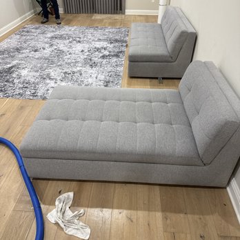 New Life Carpet Cleaning - 2 couches and a large area rug, cleaned - Carpet Cleaning Near Me - San Francisco, California