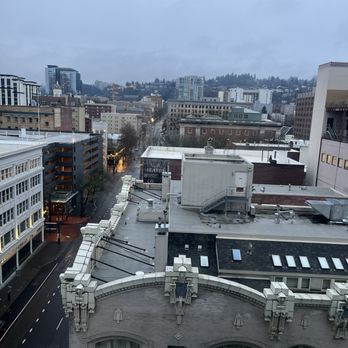 Moxy Portland Downtown - View from our room. - Hotels Near Me - Portland, Oregon Moxy Portland Downtown - View from our room. - Hotels Near Me - Portland, Oregon