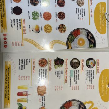 Bibim Express - Not the full menu, but very client friendly. - Korean Near Me - Federal Way, Washington Bibim Express - Not the full menu, but very client friendly. - Korean Near Me - Federal Way, Washington
