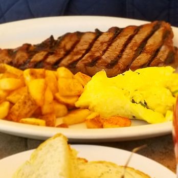 Nino's Kitchen - Steak with eggs and spinach - Burgers Near Me - Las Vegas, Nevada Nino's Kitchen - Steak with eggs and spinach - Burgers Near Me - Las Vegas, Nevada