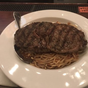 Frankie Primo's +39 - One of my favorite dishes. Pasta topped with a rare steak! The sauce is a little piquant which I love. - Italian Near Me - Buffalo, New York Frankie Primo's +39 - One of my favorite dishes. Pasta topped with a rare steak! The sauce is a little piquant which I love. - Italian Near Me - Buffalo, New York