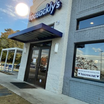 Foosackly’s - the front of a restaurant - Chicken Shop Near Me - Auburn, Alabama Foosackly’s - the front of a restaurant - Chicken Shop Near Me - Auburn, Alabama