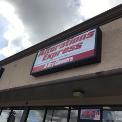 Alterations Express & Dry Cleaners - Sign to look for!  :)