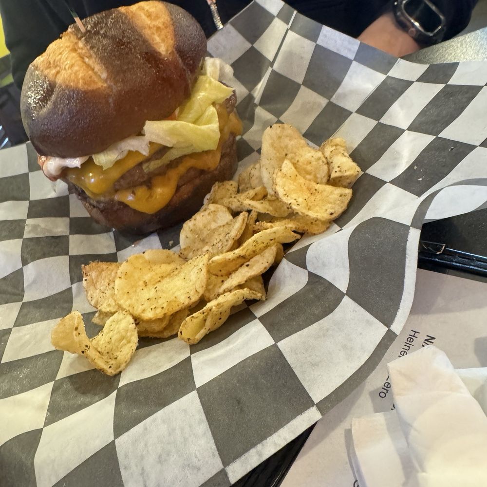 Neds burger- double patty Neds burger- double patty