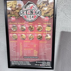 Get N Go Fish - Menu