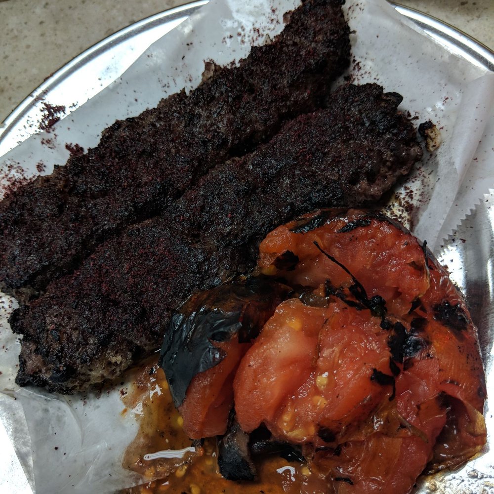 Iraqi Kabob - Brings tears to me eyes it's so good. And no the kabob ain't burnt! It's the special spice on top. :) - Middle Eastern Near Me - Dearborn, Michigan Iraqi Kabob - Brings tears to me eyes it's so good. And no the kabob ain't burnt! It's the special spice on top. :) - Middle Eastern Near Me - Dearborn, Michigan