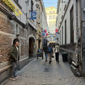 Delerium Village - Outside - Cafes Near Me - Brussels, BRU