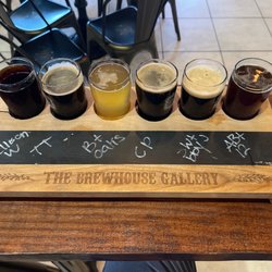 The Brewhouse Gallery - Flight of Beers
