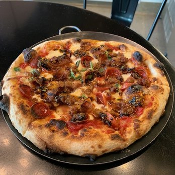 The Parlor - Meat Lover's Pizza - Pizza Near Me - Tustin, California The Parlor - Meat Lover's Pizza - Pizza Near Me - Tustin, California