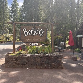 Beckie's Cafe - Signage - American Near Me - Prospect, Oregon Beckie's Cafe - Signage - American Near Me - Prospect, Oregon