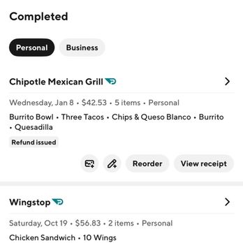 Chipotle Mexican Grill - Door dash refund requested by me. - Fast Food Near Me - Riverbank, California Chipotle Mexican Grill - Door dash refund requested by me. - Fast Food Near Me - Riverbank, California